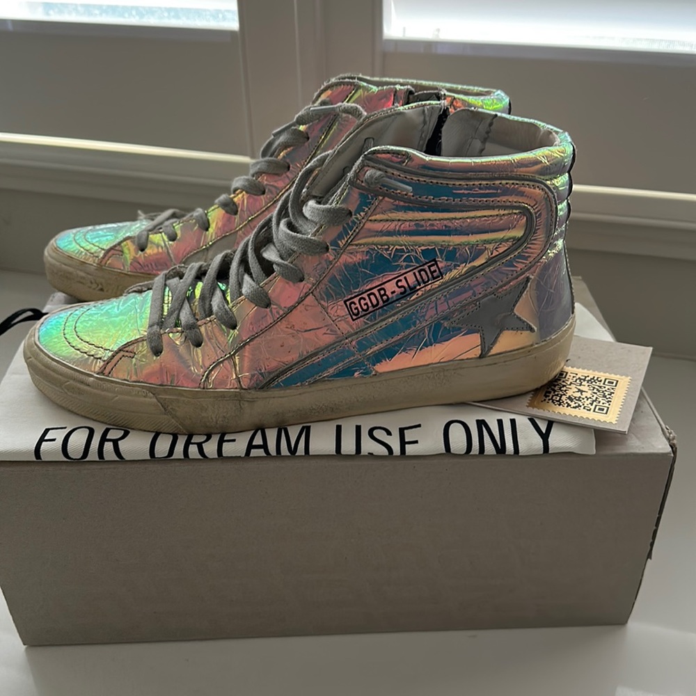 GGDB truly VINTAGE iridescent slide size 40.